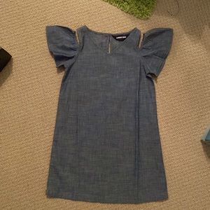 Chambray dress girl 7